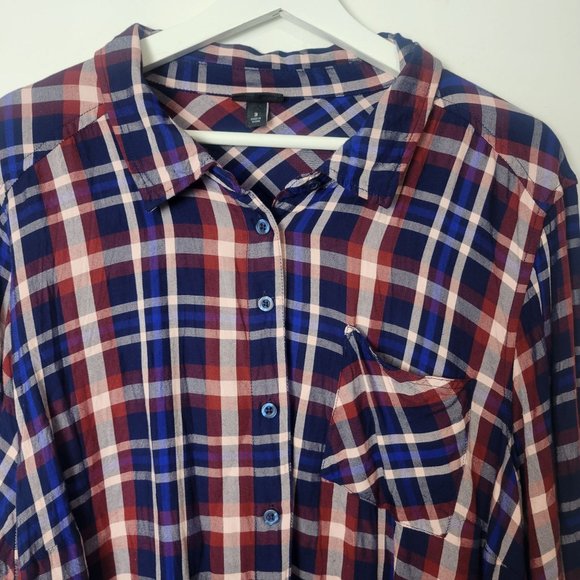 Torrid Lizzie Rayon Twill Button-Up Long Sleeve Shirt Women's Size 3X - Picture 6 of 12